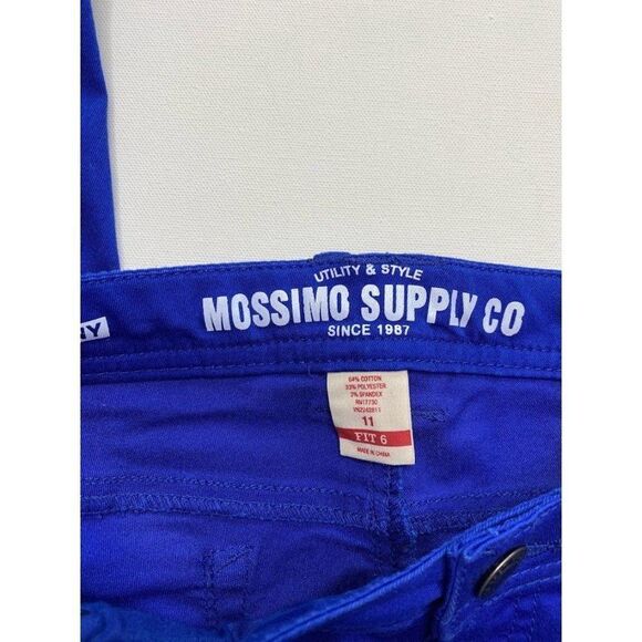 MOSSIMO Blue Skinny Fit 6 Jeans Jeggings Sz 11 NEW - Picture 4 of 9